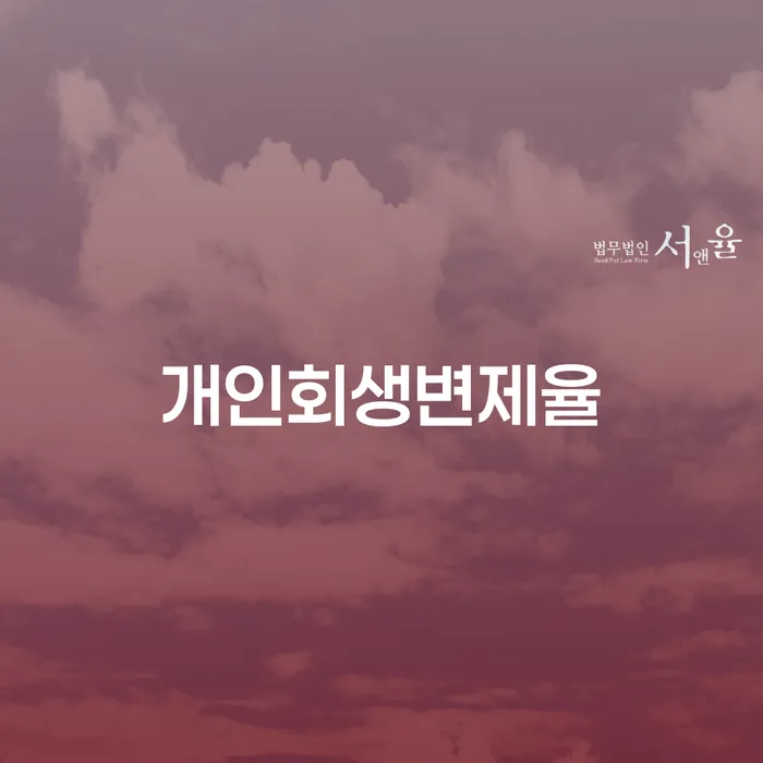 빚독촉 개인회생 잘 하는 법무법인