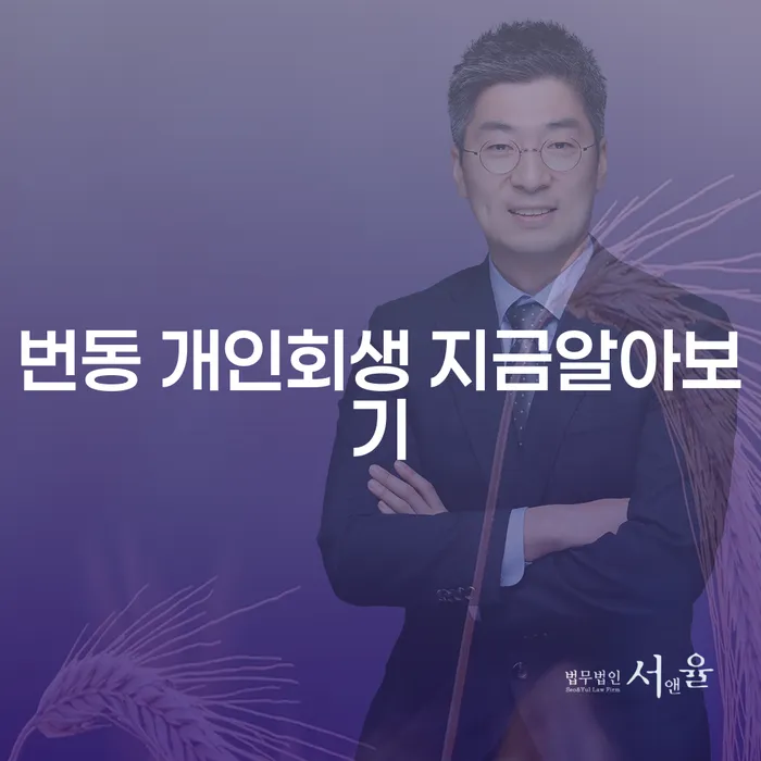 번동 개인회생 지금알아보기